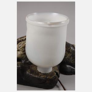 Dr. Peter Kobbe, Keramikobjekt als Tischlampe