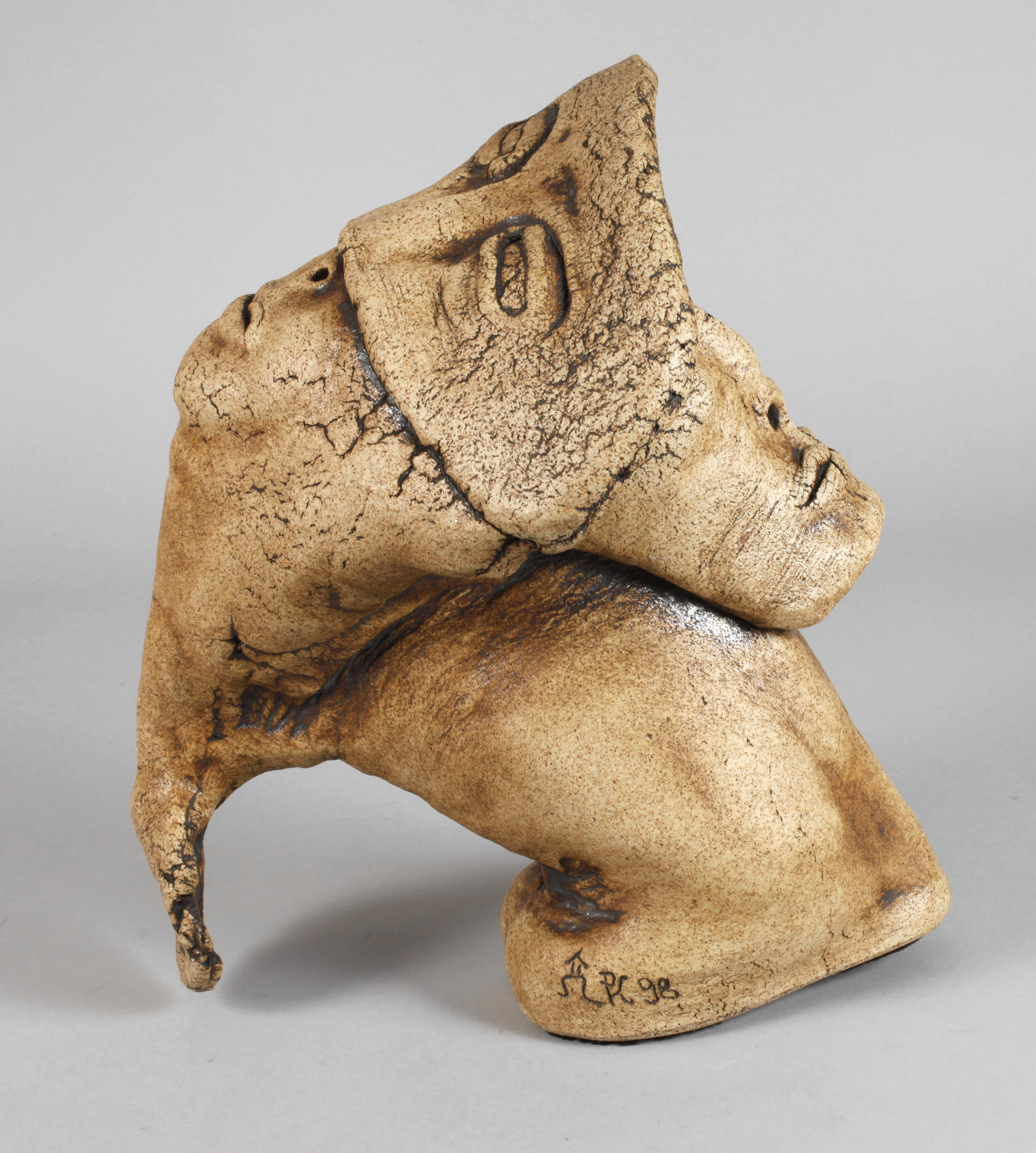 Dr. Peter Kobbe, Keramikobjekt Kopf