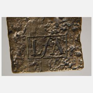 Hubertus von Pilgrim, surrealistischer Bronzekopf