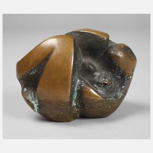 Miniatur kubistischer weiblicher Akt