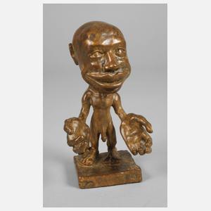 "Homunculus" Skulptur