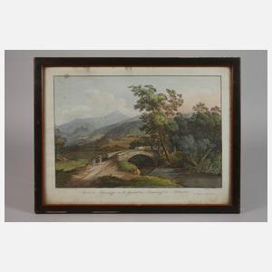 Daniel Berger, "Ansicht der Schneekuppe ..."