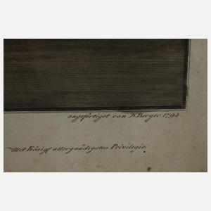 Daniel Berger, "Ansicht der Schneekuppe ..."