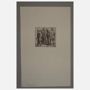 nach Jakob Binck, Menschengruppe