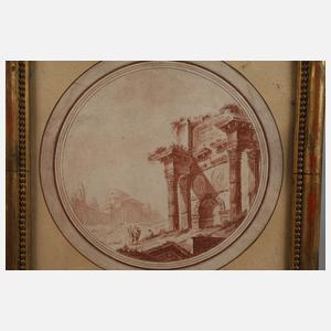 Gilles Demarteau I., attr., Forum Romanum