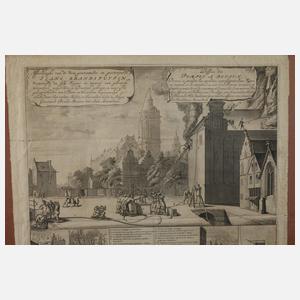 Jan van der Heyden, Das Löschen von Gebäudebränden