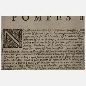 Jan van der Heyden, Das Löschen von Gebäudebränden