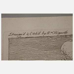 William Hogarth, "France Plate I - Die Invasion"