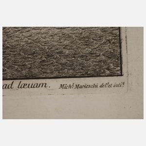 Michele G. Marieschi, Die Rialtobrocke in Venedig