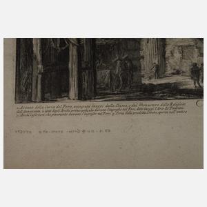 Giovanni Battista Piranesi, Nerva Forum in Rom