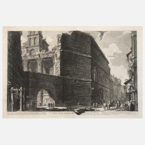 Giovanni Battista Piranesi, Nerva Forum in Rom