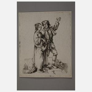 Johann Adam Prestel nach Albrecht Dürer, Das Paar