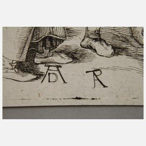 Johann Adam Prestel nach Albrecht Dürer, Das Paar