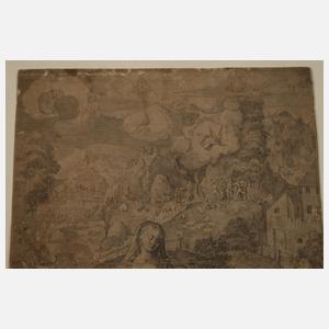 Aegidius Sadeler, Madonna mit Kind in Landschaft