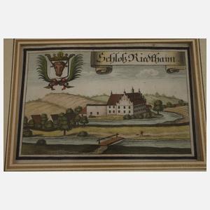 Michael Wening, Konvolut Schlossansichten