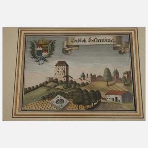 Michael Wening, Konvolut Schlossansichten