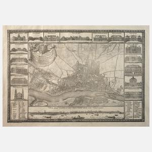 Giovanni Rizzi-Zannoni, Plan von Warschau