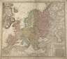 Homanns Erben, Kupferstichkarte Europa