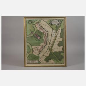 Homanns Erben, Plan der Vestung Philipsburg