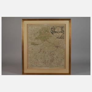 Johann Baptist Homann, Kupferstichkarte Bayern