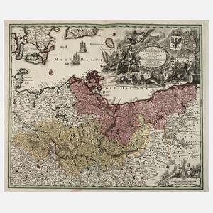 Matthäus Seutter, Karte Nordostdeutschland