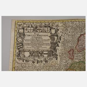 Matthäus Seutter, Kupferstichkarte Hessen