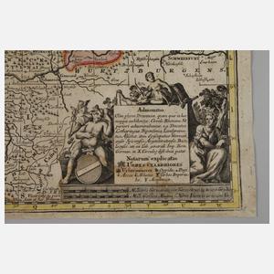 Matthäus Seutter, Kupferstichkarte Hessen