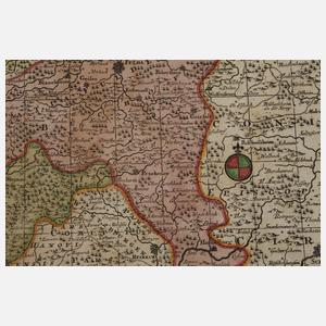 Matthäus Seutter, Kupferstichkarte Hessen