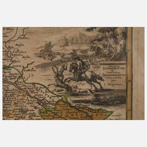 Christoph Weigel, Karte Nordwestdeutschland