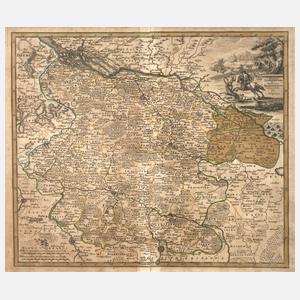 Christoph Weigel, Karte Nordwestdeutschland