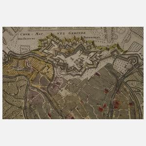 Homanns Erben, Kupferstichkarte Erfurt