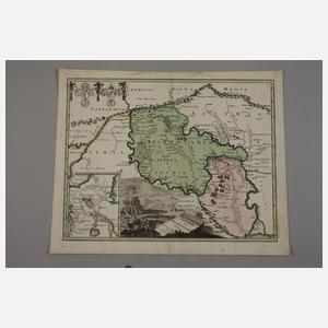 Christoph Weigel, Kupferstichkarte Mesopotamien