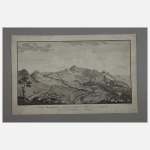 Konvolut historische Ansichten von Thüringen