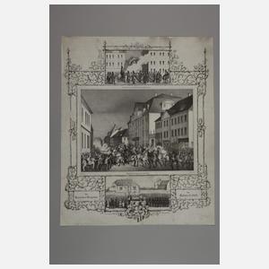 Konvolut historische Ansichten von Thüringen