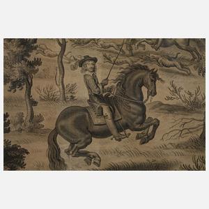 Paar Jagddarstellungen