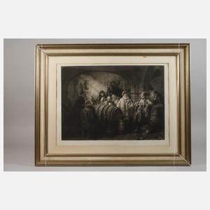 Josef Kohlschein I., "Die Weinprobe"