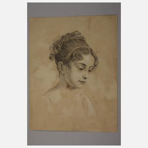 Gerhard von Kügelgen, attr., Bildnis einer jungen Dame