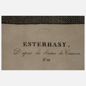 Konvolut frühe Lithographien