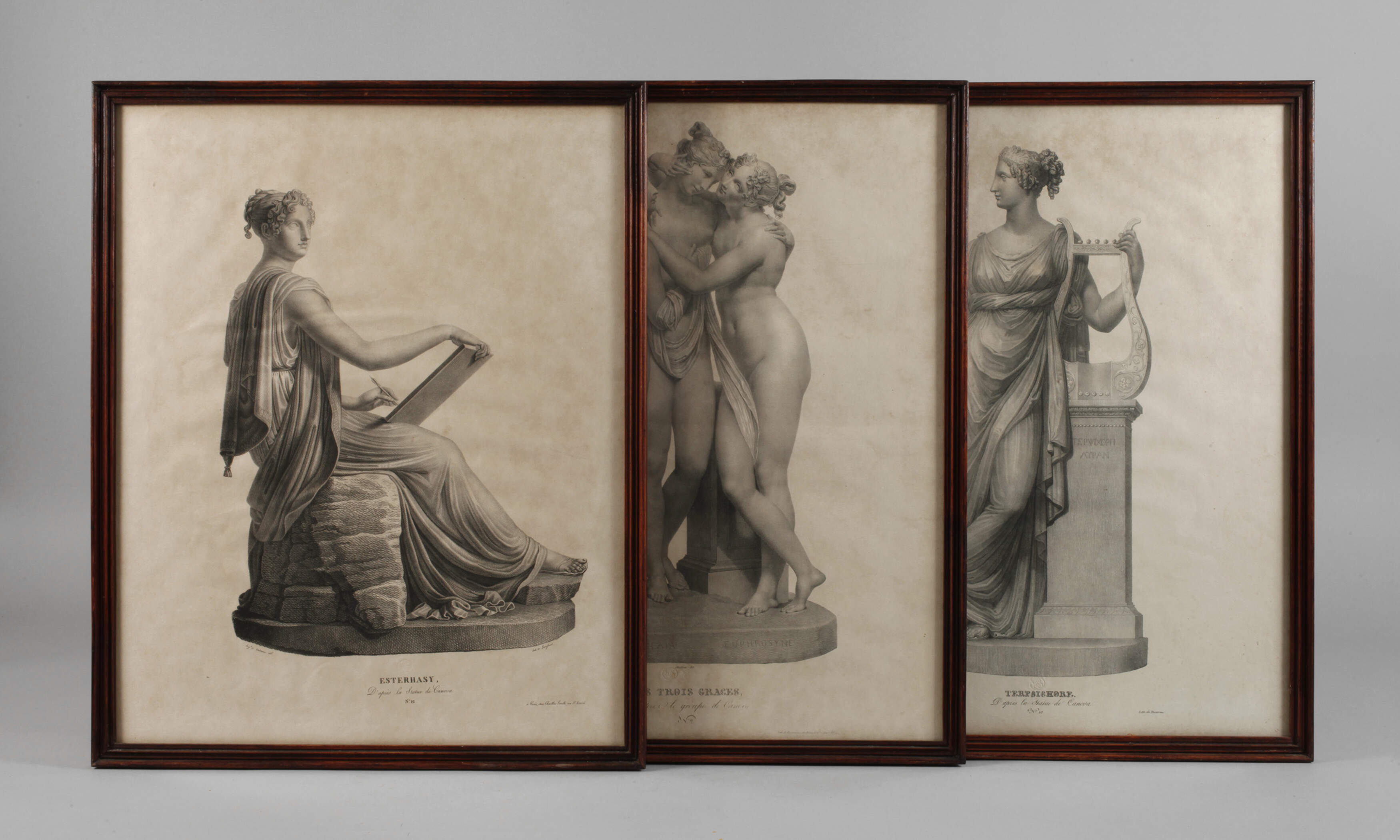 Konvolut frühe Lithographien