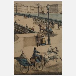 Guckkastenblatt Sankt Petersburg