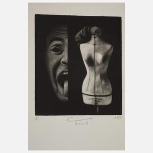 Hachmi Azza, Mappe mit sechs Mezzotinten