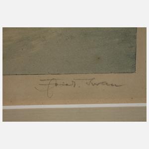 Friedrich Iwan, Letzter Schnee im Riesengebirge