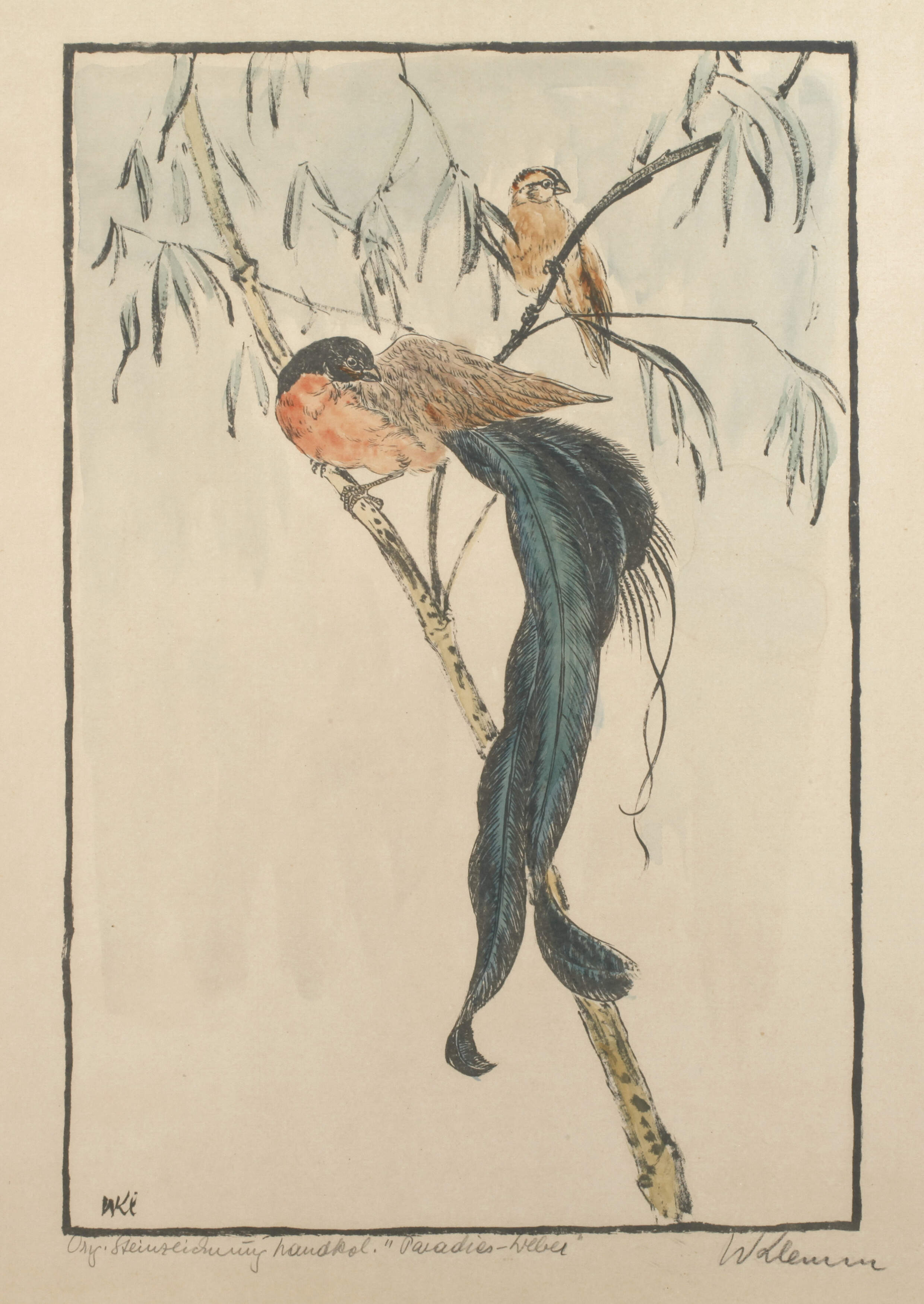 Walter Klemm, "Paradies-Weber"