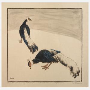 Walter Klemm, "Mandschurische Ohrfasane"