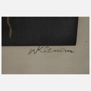 Walter Klemm, "Flamingos"