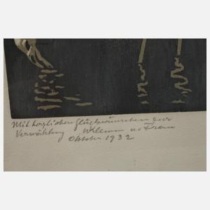 Walter Klemm, "Flamingos"