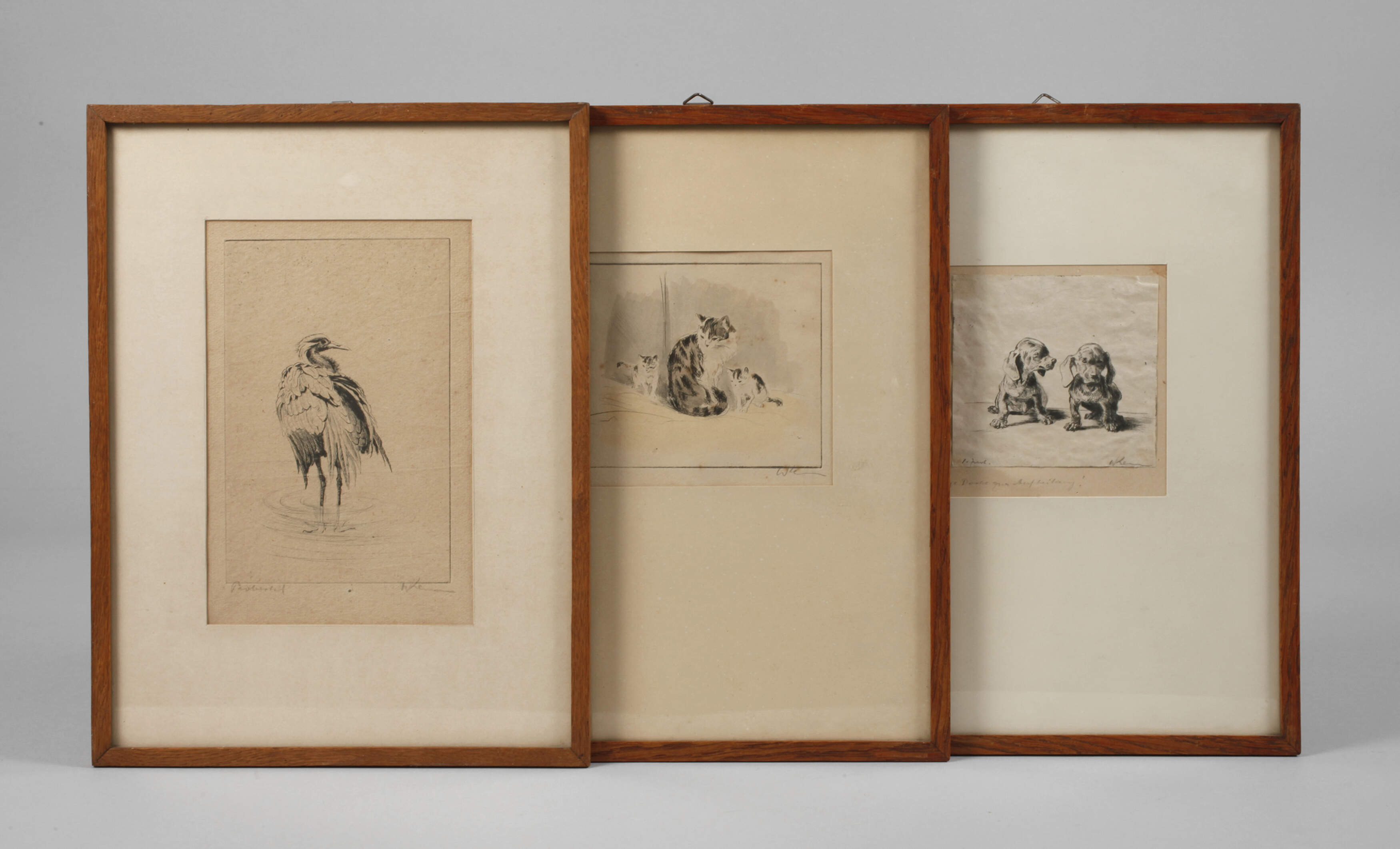 Walter Klemm, Konvolut Tierdarstellungen