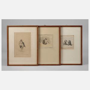 Walter Klemm, Konvolut Tierdarstellungen