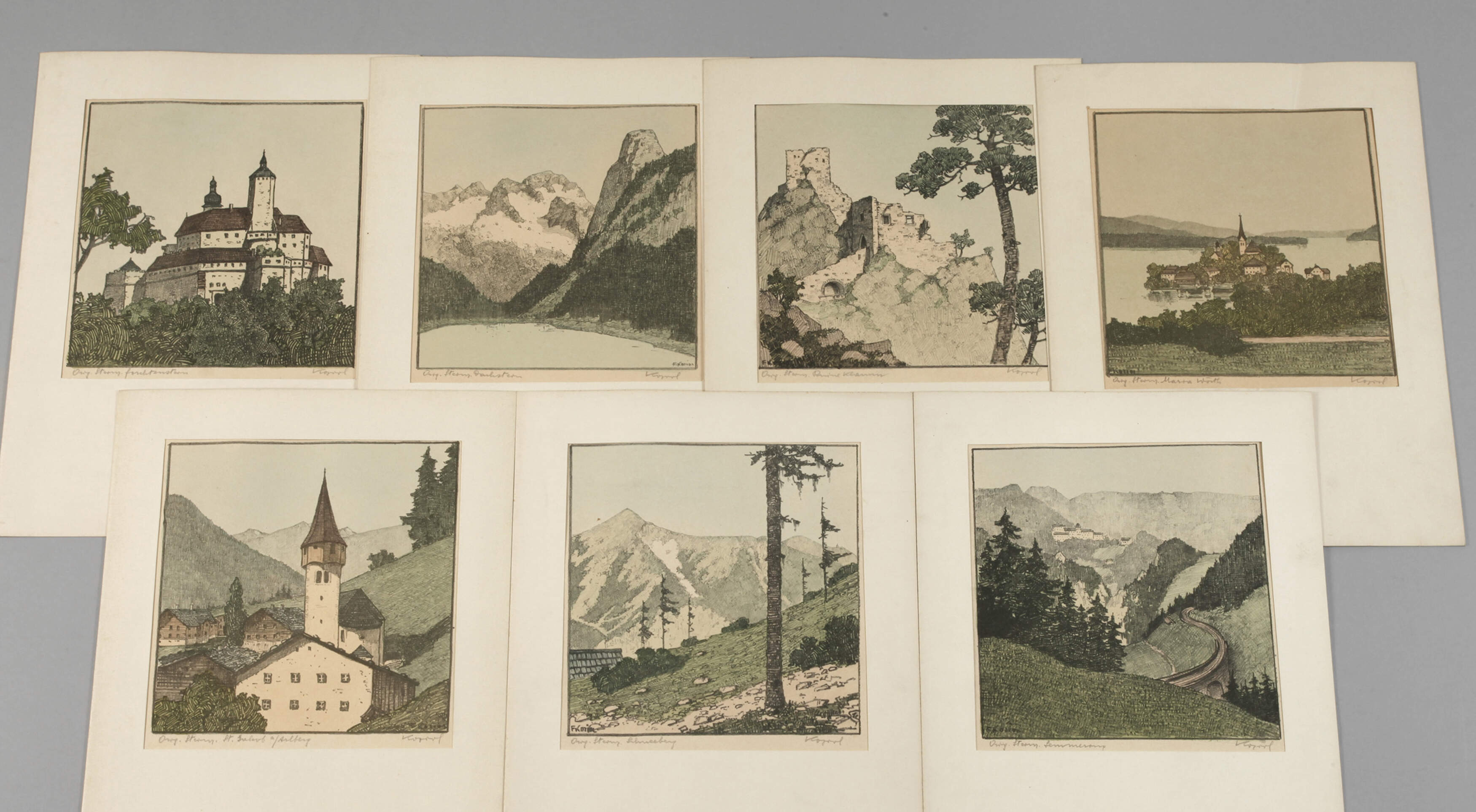 Fritz Koziol, Graphikkonvolut