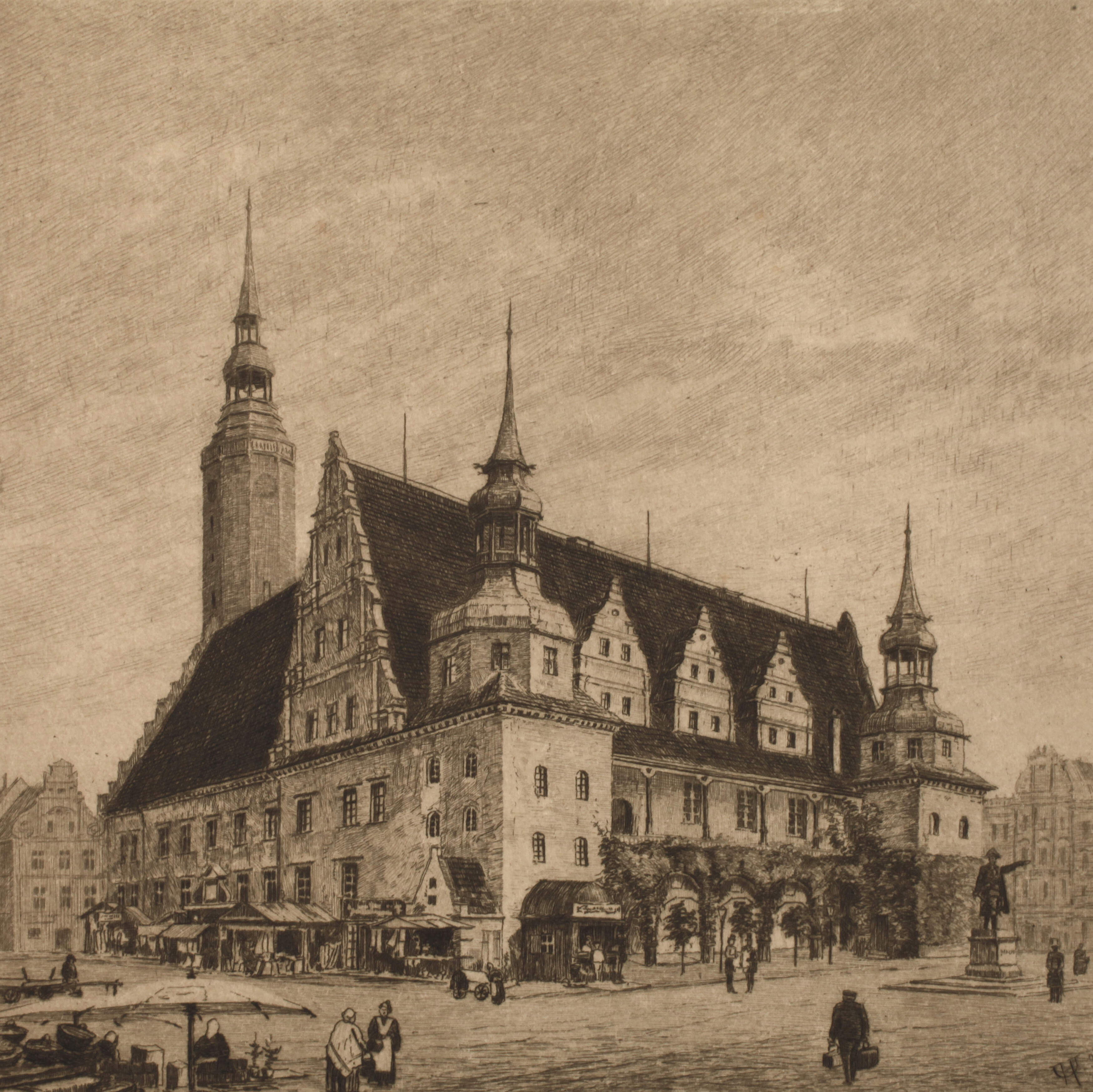Hugo Ulbrich, "Rathaus Brieg"